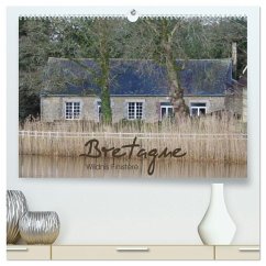 Bretagne - Wildnis Finistère (hochwertiger Premium Wandkalender 2026 DIN A2 quer), Kunstdruck in Hochglanz