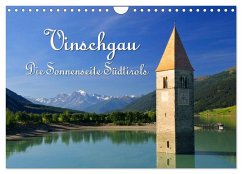 Vinschgau - Die Sonnenseite Südtirols (Wandkalender 2026 DIN A4 quer), CALVENDO Monatskalender