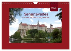 Cover Sehenswertes in Baden-Württemberg erleben (Wandkalender 2026 DIN A4 quer), CALVENDO Monatskalender