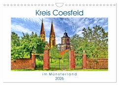Kreis Coesfeld im Münsterland - Stadt Land Fluß (Wandkalender 2026 DIN A4 quer), CALVENDO Monatskalender