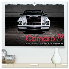 Chevrolet Camaro ´79 (hochwertiger Premium Wandkalender 2026 DIN A2 quer), Kunstdruck in Hochglanz