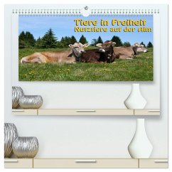 Cover Tiere in Freiheit - Nutztiere auf der Alm (hochwertiger Premium Wandkalender 2026 DIN A2 quer), Kunstdruck in Hochglanz