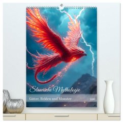 Cover Slawische Mythologie - Götter, Helden und Monster (hochwertiger Premium Wandkalender 2026 DIN A2 hoch), Kunstdruck in Hochglanz