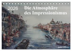 Cover Die Atmosphäre des Impressionismus (Tischkalender 2026 DIN A5 quer), CALVENDO Monatskalender