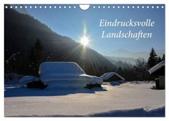 Eindrucksvolle Landschaften (Wandkalender 2026 DIN A4 quer), CALVENDO Monatskalender