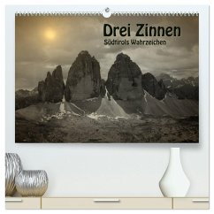 Cover Drei Zinnen - Südtirols Wahrzeichen (hochwertiger Premium Wandkalender 2026 DIN A2 quer), Kunstdruck in Hochglanz