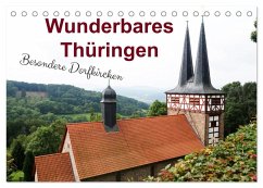 Cover Wunderbares Thüringen - besondere Dorfkirchen (Tischkalender 2026 DIN A5 quer), CALVENDO Monatskalender