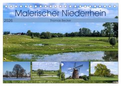 Malerischer Niederrhein (Tischkalender 2026 DIN A5 quer), CALVENDO Monatskalender Malerischer Niederrhein (Tischkalender 2026 DIN A5 quer), CALVENDO Monatskalender