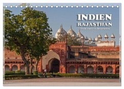 Indien, Rajasthan (Tischkalender 2026 DIN A5 quer), CALVENDO Monatskalender