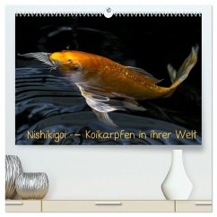Cover Nishikigoi - Koikarpfen in ihrer Welt (hochwertiger Premium Wandkalender 2026 DIN A2 quer), Kunstdruck in Hochglanz