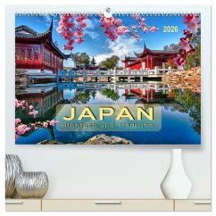 Cover Japan - Hightech und Tradition (hochwertiger Premium Wandkalender 2026 DIN A2 quer), Kunstdruck in Hochglanz