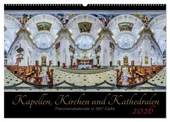 Cover Kapellen, Kirchen und Kathedralen 2026 (Wandkalender 2026 DIN A2 quer), CALVENDO Monatskalender