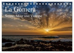 Cover La Gomera Sonne, Meer und Vulkane (Tischkalender 2026 DIN A5 quer), CALVENDO Monatskalender