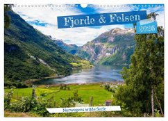Fjorde & Felsen - Norwegens wilde Seele (Wandkalender 2026 DIN A3 quer), CALVENDO Monatskalender Fjorde & Felsen - Norwegens wilde Seele (Wandkalender 2026 DIN A3 quer), CALVENDO Monatskalender