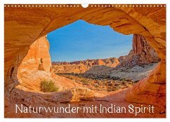 Naturwunder mit Indian Spirit (Wandkalender 2026 DIN A3 quer), CALVENDO Monatskalender