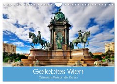 Geliebtes Wien. Österreichs Perle an der Donau (Wandkalender 2026 DIN A4 quer), CALVENDO Monatskalender