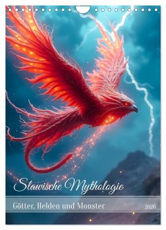 Cover Slawische Mythologie - Götter, Helden und Monster (Wandkalender 2026 DIN A4 hoch), CALVENDO Monatskalender