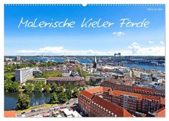 Cover Malerische Kieler Förde (Wandkalender 2026 DIN A2 quer), CALVENDO Monatskalender
