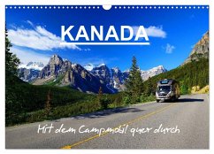Cover KANADA - Mit Campmobil quer durch (Wandkalender 2026 DIN A3 quer), CALVENDO Monatskalender