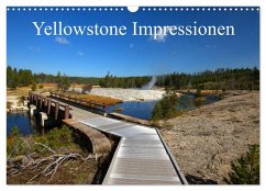 Cover Yellowstone Impressionen (Wandkalender 2026 DIN A3 quer), CALVENDO Monatskalender