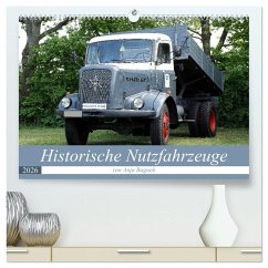 Historische Nutzfahrzeuge (hochwertiger Premium Wandkalender 2026 DIN A2 quer), Kunstdruck in Hochglanz