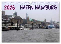 Hafen Hamburg 2026 (Wandkalender 2026 DIN A4 quer), CALVENDO Monatskalender Hafen Hamburg 2026 (Wandkalender 2026 DIN A4 quer), CALVENDO Monatskalender