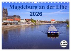 Cover Magdeburg an der Elbe 2026 (Wandkalender 2026 DIN A3 quer), CALVENDO Monatskalender
