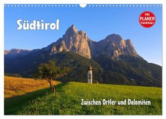 Cover Südtirol - Zwischen Ortler und Dolomiten (Wandkalender 2026 DIN A3 quer), CALVENDO Monatskalender