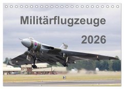 Militärflugzeuge 2026 (Tischkalender 2026 DIN A5 quer), CALVENDO Monatskalender Militärflugzeuge 2026 (Tischkalender 2026 DIN A5 quer), CALVENDO Monatskalender