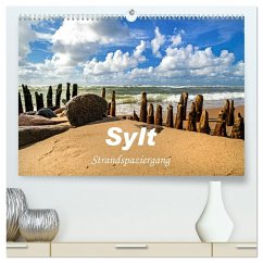 Sylt - Strandspaziergang (hochwertiger Premium Wandkalender 2026 DIN A2 quer), Kunstdruck in Hochglanz