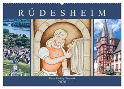 Rüdesheim - Rhein, Riesling, Romantik (Wandkalender 2026 DIN A2 quer), CALVENDO Monatskalender Rüdesheim - Rhein, Riesling, Romantik (Wandkalender 2026 DIN A2 quer), CALVENDO Monatskalender