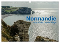 Normandie - raue Küsten, sanfte Hügel (Wandkalender 2026 DIN A3 quer), CALVENDO Monatskalender Normandie - raue Küsten, sanfte Hügel (Wandkalender 2026 DIN A3 quer), CALVENDO Monatskalender