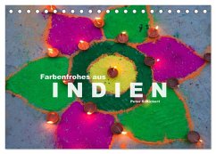 Cover Farbenfrohes aus Indien (Tischkalender 2026 DIN A5 quer), CALVENDO Monatskalender