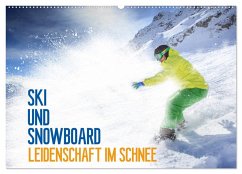 Ski und Snowboard - Leidenschaft im Schnee (Wandkalender 2026 DIN A2 quer), CALVENDO Monatskalender Ski und Snowboard - Leidenschaft im Schnee (Wandkalender 2026 DIN A2 quer), CALVENDO Monatskalender