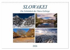 Cover Slowakei - Die Schönheit der Tatra Gebirge (Wandkalender 2026 DIN A3 quer), CALVENDO Monatskalender