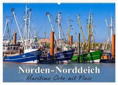 Norden-Norddeich. Maritime Orte mit Flair (Wandkalender 2026 DIN A2 quer), CALVENDO Monatskalender