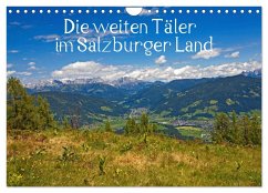 Cover Die weiten Täler im Salzburger Land (Wandkalender 2026 DIN A4 quer), CALVENDO Monatskalender
