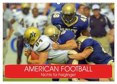 American Football. Nichts für Feiglinge! (Wandkalender 2026 DIN A2 quer), CALVENDO Monatskalender