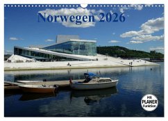 Norwegen und seine Schönheiten 2026 (Wandkalender 2026 DIN A3 quer), CALVENDO Monatskalender