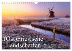 (Ost)Friesische Landschaften (Wandkalender 2026 DIN A4 quer), CALVENDO Monatskalender