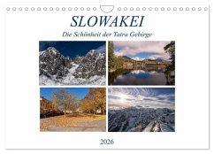 Cover Slowakei - Die Schönheit der Tatra Gebirge (Wandkalender 2026 DIN A4 quer), CALVENDO Monatskalender