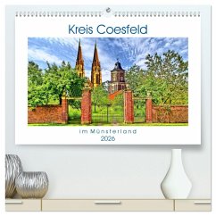 Kreis Coesfeld im Münsterland - Stadt Land Fluß (hochwertiger Premium Wandkalender 2026 DIN A2 quer), Kunstdruck in Hochglanz