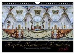 Cover Kapellen, Kirchen und Kathedralen 2026 (Wandkalender 2026 DIN A4 quer), CALVENDO Monatskalender