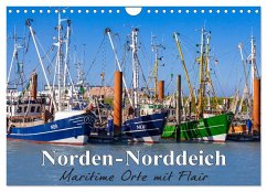 Norden-Norddeich. Maritime Orte mit Flair (Wandkalender 2026 DIN A4 quer), CALVENDO Monatskalender