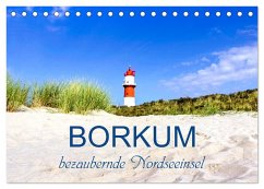Borkum, bezaubernde Nordseeinsel (Tischkalender 2026 DIN A5 quer), CALVENDO Monatskalender