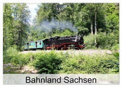 Cover Bahnland Sachsen (Wandkalender 2026 DIN A2 quer), CALVENDO Monatskalender