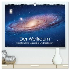 Der Weltraum. Spektakuläre Gasnebel und Galaxien (hochwertiger Premium Wandkalender 2026 DIN A2 quer), Kunstdruck in Hochglanz Cover Der Weltraum. Spektakuläre Gasnebel und Galaxien (hochwertiger Premium Wandkalender 2026 DIN A2 quer), Kunstdruck in Hochglanz