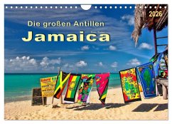 Cover Die großen Antillen - Jamaica (Wandkalender 2026 DIN A4 quer), CALVENDO Monatskalender