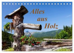 Cover Alles aus Holz (Tischkalender 2026 DIN A5 quer), CALVENDO Monatskalender