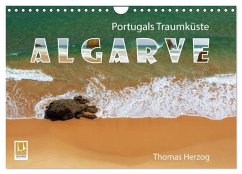 Portugals Traumküste Algarve (Wandkalender 2026 DIN A4 quer), CALVENDO Monatskalender